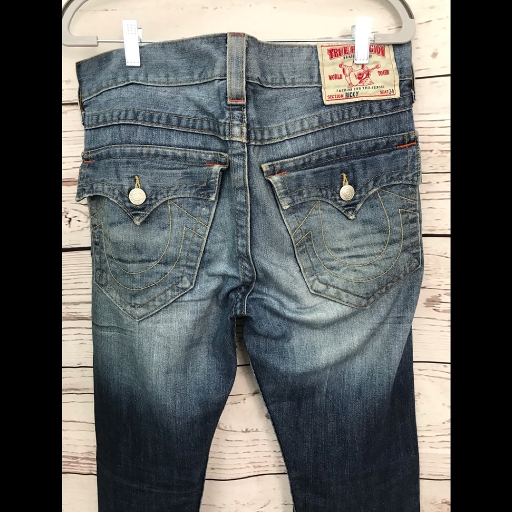 🔥TRUE RELIGION ‘Ricky’ jeans - Picture 8 of 10